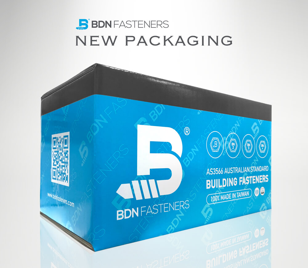 BDN Fasteners® Brand New Packaging 2019