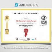 BDN-India 5000 Best MSME Award 2020
