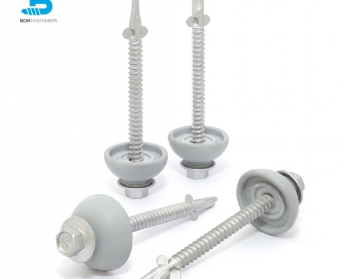 Self-Drilling Screws POLYXPAND™ Fixing polycarbonate sheeting to metal - BDN Fasteners® Made in Taiwan