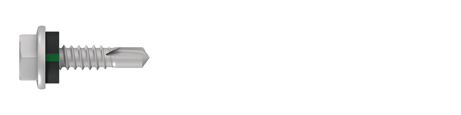 BDN 10g Hex Washer Flange Head Self-Drilling Screws
