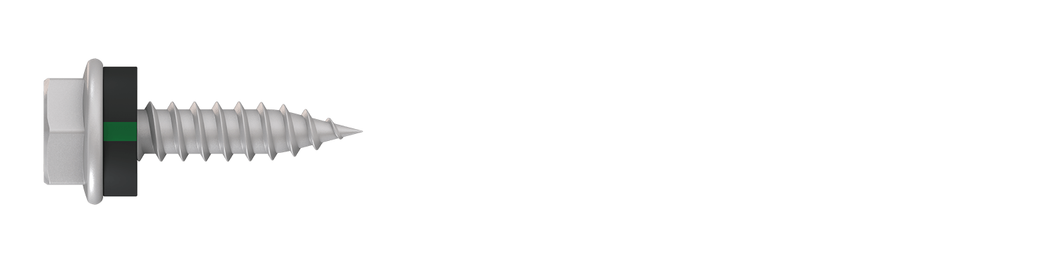 BDN 10g Hex Washer Flange Head Stitching Screws Needle Point