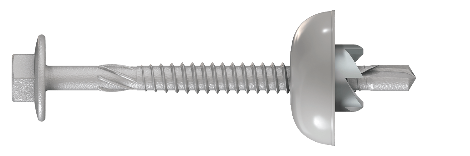 BDN Polycarbonate Roofing Expansion Hole Cutter Self-Drilling Screws