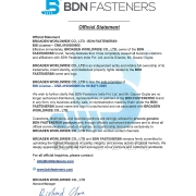 BDN FASTENERS - Non-Affiliation Statement_Signed