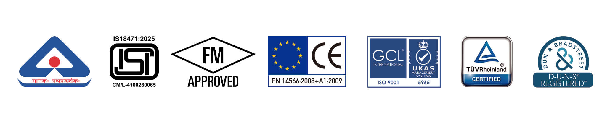 BDN FASTENERS Quality Certification