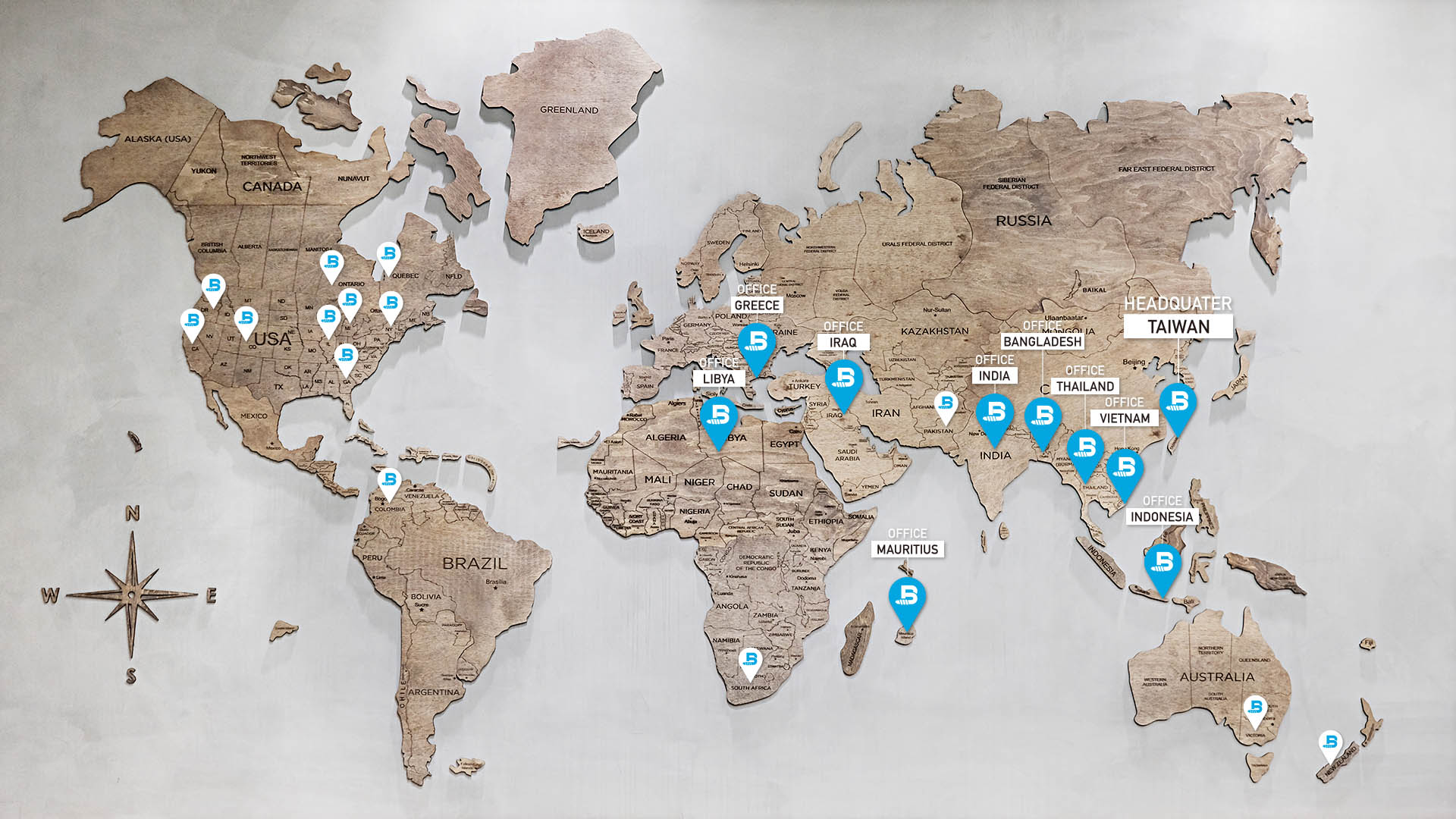 BDN Fasteners Authorized Dealer Area Map 2025