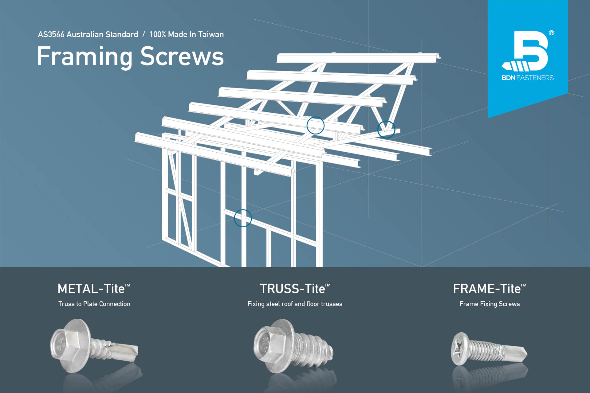 Framing Screws – Steel Frame Housing Screws