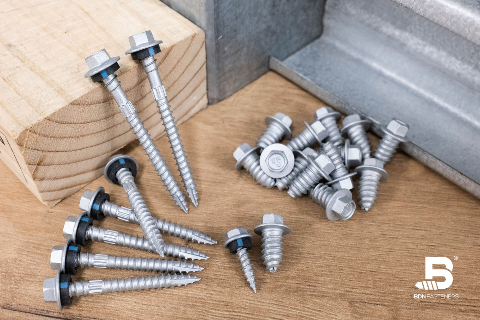How to use self tapping screws for metal?