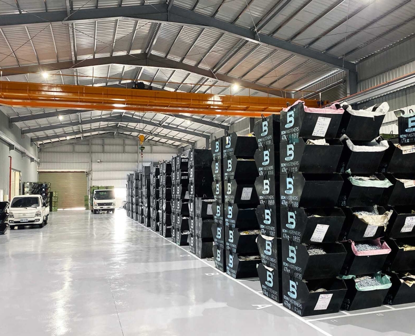 BDN-Fasteners® - FACTORY - Storage Area