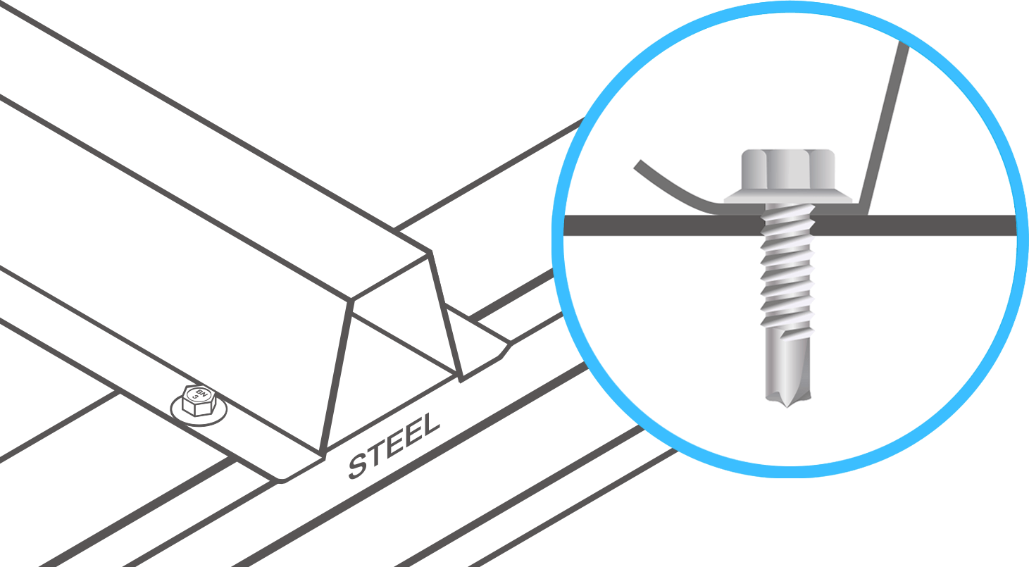 Steel Frame Housing Screws – Truss to plate connection fasteners