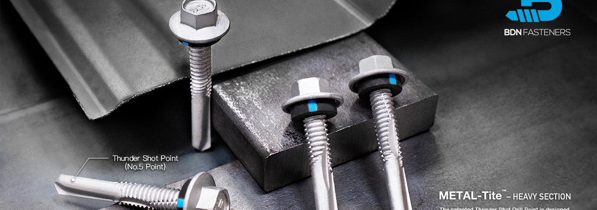 Self-Drilling Screws METAL-Tite™ – HEAVY SECTION(No5)-BDN Fasteners® Made in Taiwan