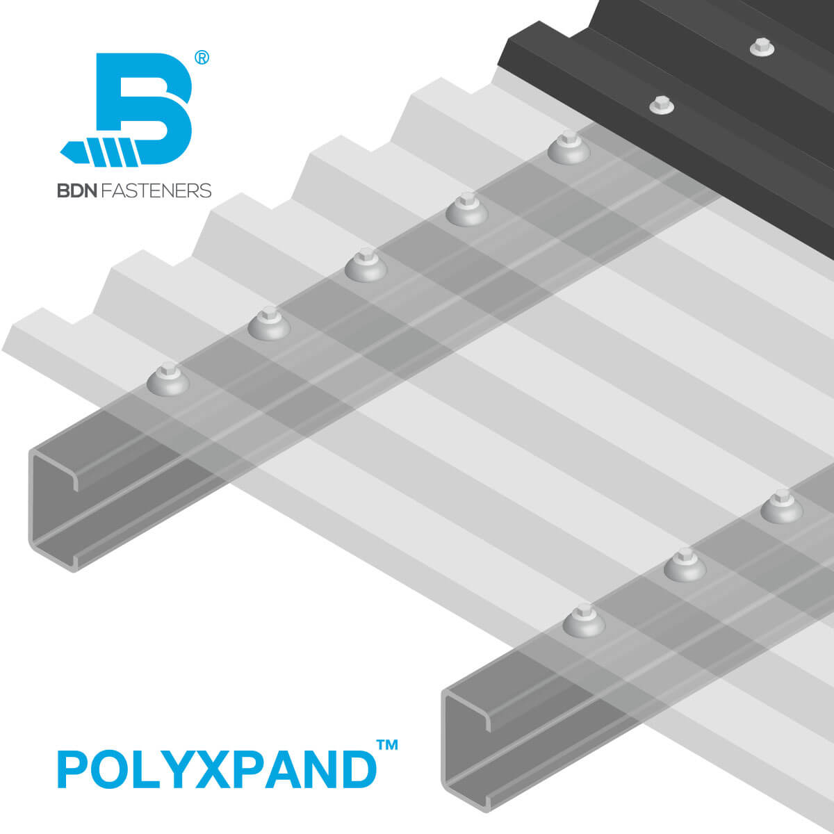 POLYXPAND™ – Fixing Polycarbonate Sheeting to Metal