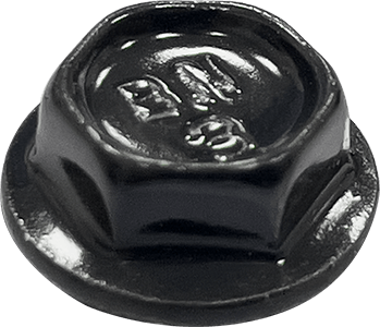 Black (BK) - Color-Tite™ Colour coated roofing screws