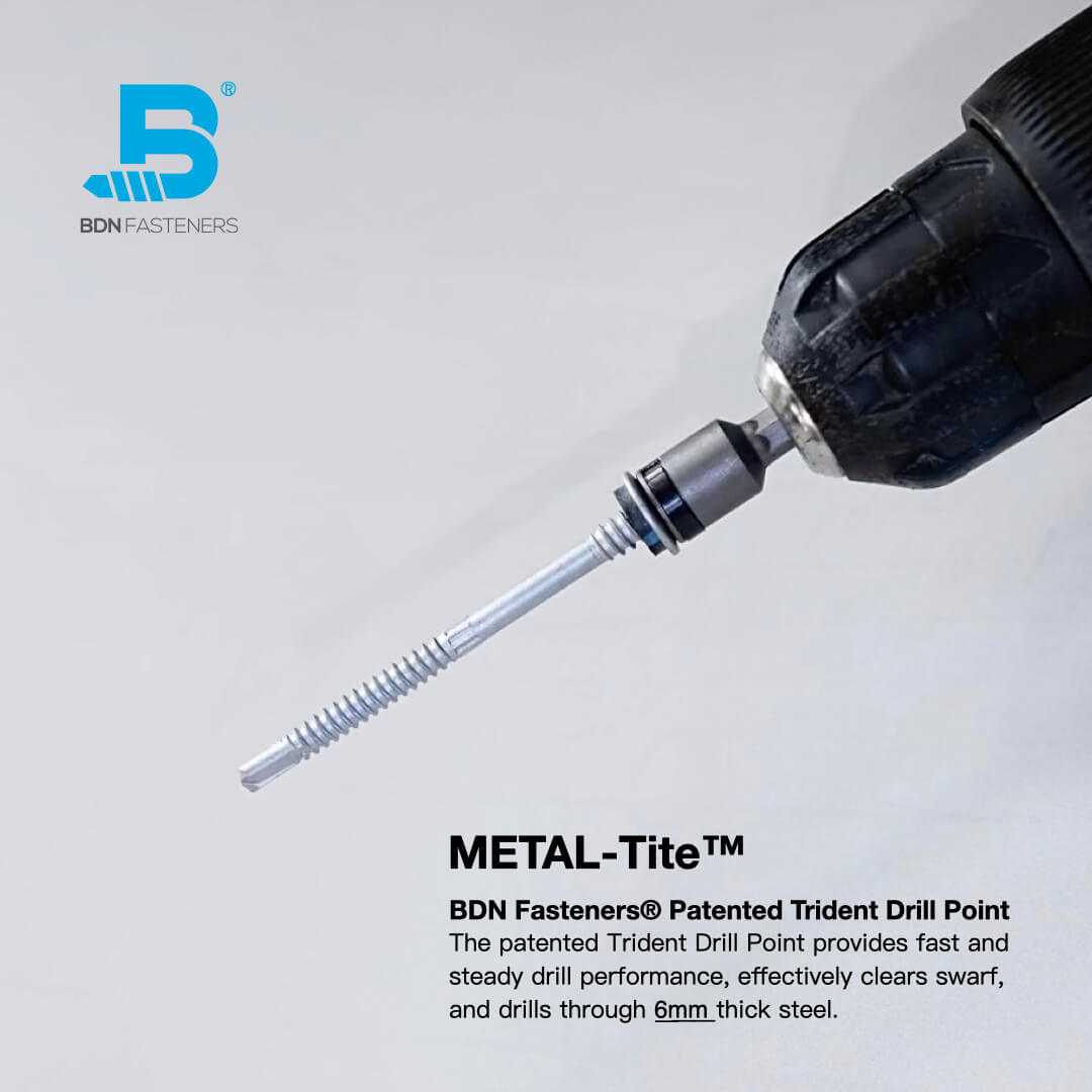 Self discount drilling screwdriver