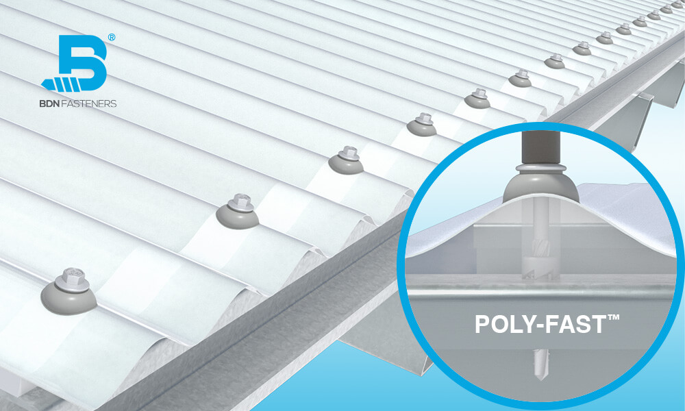 tek screws: bdn poly-fast skylight