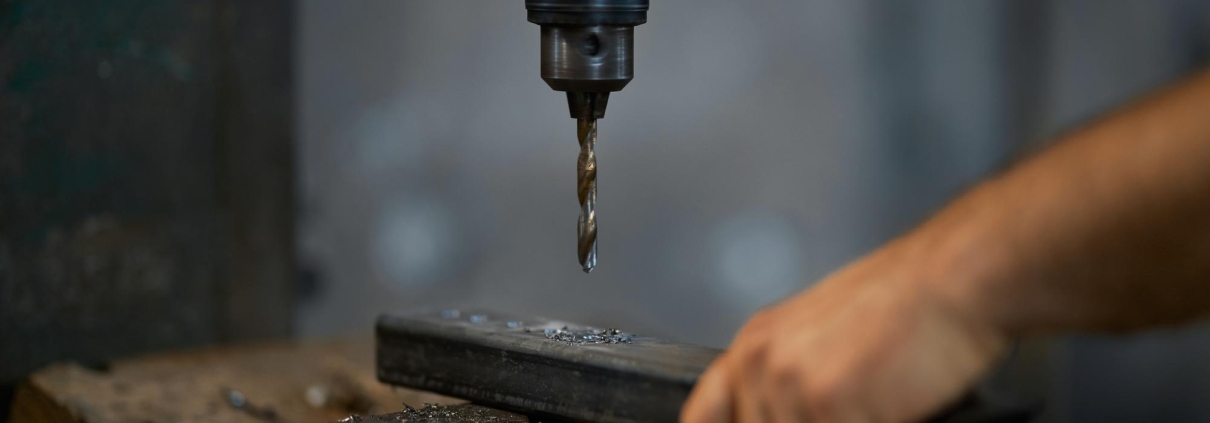 Pilot holes on slippery surfaces