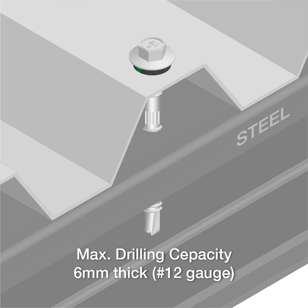 Self-Drilling Screws - Crest Fixing Fasteners - Dual-Edge